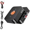 KZARYVEXIS Ricevitore Bluetooth 6.0, Adattatore Audio Bluetooth Ingresso Panel AUX/RCA 3.5mm, Doppia Connessione per 2 Telefoni, Compatibile con Telefono, Tablet, Home Cinema, Computer Portatile
