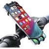 KYSUN Manubrio Supporto Cellulare, Ruotabile a 360° Supporto Telefono Moto, Supporto Telefono Bicicletta, Supporto Smartphone per Bici Manubrio MTB, Porta cellulare per bicicletta Bici da Strada, Nero
