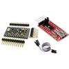TECNOULAB 1 pz Pro Mini Atmega 328P 5 V/16 MHz + 1 pz FTDI FT232RL Convertitore seriale da USB a TTL