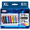 Jagute 378XL Cartucce compatibili per Epson 378 378 XL Cartuccia d'inchiostro 378XL per Expression Photo XP-8500 XP-8505 XP-15000 XP-8600 XP-8605 XP-8700 XP8500 XP8505 XP15000 XP8600 XP8605 XP8700