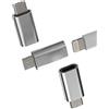 zoyuzan Adattatore Micro USB a Lightning(3) Apple Jack Femmina Android Maschio Convertitore Iphone Presa Cavo Caricabatterie Connettore Ricarica Cavo Porta Compatibile per Samsung Huawei Xiaomi Redmi Google