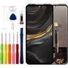Duotipa [Nuovo] Duotipa LCD Display Touchscreen Digitizer Assembly Sostituzione per OUKITEL WP22 6.58 pollici con kit di strumenti di riparazione tecnica, colore nero.
