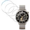 QULLOO 4 Pezzi Vetro Temperato Pellicola Protettiva per Xiaomi Watch S4 41mm, 2.5D Schermo Pellicola, Trasparente Senza Bolle Protezione Film,Durezza 9H, Anti-Graffio