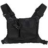 Garsent Radio Walkie Talkie Chest Pocket Harness Borse, Nylon di Walkie Talkie Chest Pack Borse Tracolla Regolabile Universale per Tow Way Radio