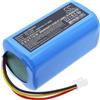 TECHTEK Batteria 2600mAh compatibile con [Panda] Abir R20, Abir X5, X6, X7, X8, X7, per [Blaupunkt] BlueBot XSMART, BPK-VCBB1XB, BPK-VCBB1XBN, BPK-VCBB1XE, BPK-VCBB1XS, BPK-VCBB1XT FBA
