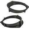 tomzz Audio 2839-000 Anelli per altoparlanti staffe adattatore compatibile con Opel Astra G Omega B Zafira porta posteriore per altoparlanti DIN 130mm