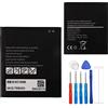 E-yiiviil Batteria di ricambio EB-BG736BBE compatibile con Samsung Galaxy Xcover 6 Pro 5G SM-G736B con strumenti
