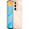 EASSGU [Telaio Elettrolitico Custodia per Samsung Galaxy S25+ / Samsung Galaxy S25 Plus (6.7 Inches) Cover Protettiva in Morbido Silicone TPU - Rosa