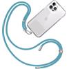 TBOC Cordino Catenella Laccio Strap Porta Cover [Turchese] per Telefono Cellulare da Collo - Tracolla Catenina con Cordini da Phone Cellulari Telefoni Accessori Universale Laccetti Donna Uomo