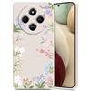 Guxira Cover Protettiva per Xiaomi Redmi 14C 4G, Carino Floreale Design Custodia Antiurto Silicone Cover Antipolvere Protettiva Case per Redmi 14C 4G - Gloria Mattutina