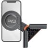 JAYM Tesla Model 3/Y/X/S - Supporto universale per iPhone, Samsung, Android - senza adesivo, anti-caduta, contabili MagSafe e ricarica a induzione
