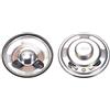 sourcing map 3W 4 Ohm FAI DA TE Altoparlante Magnetico 50mm Forma Rotonda Sostituzione Altoparlante 2pcs