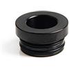 RUIYITECH - Adattatore in acciaio inox da 810 a 510 per dissipazione di calore adattatore per serbatoi 810 (nero)