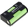 CELLONIC, Batteria per Cuffie Compatibile con Sennheiser EK 2000, SKM 100 (ew100 G3), SK 100 (ew100 G3) (1600mAh, 2.4V) Batteria di Ricambio BA2015,BA2015G2