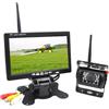 Pardarsey Telecamera posteriore wireless aggiornata con display LCD da 7 '' Monitor di retromarcia wireless per camion della spazzatura, gru, bulldozer, mietitrebbie, trattore, escavatore