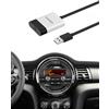 CHOOCL Adattatore Bluetooth per auto per BMW Mini One - Cavo USB con connessione wireless, trasmettitore Bluetooth compatibile con iOS/Android