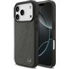 CG MOBILE Mercedes - Custodia in pelle grande alloro, compatibile con MagSafe per iPhone 17 Pro (antracite)
