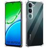 GIOPUEY Cover Compatibile con Vivo Y31 5G/Vivo Y21d, TPU Ultrasottile HD Case, Protezione del Cuscino d'Aria - Trasparente