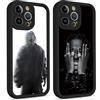 Yimctoie 2 Pezzi Cantante Cover per Samsung Galaxy A16 5G 6.7, Custodia con Cool Travis Scott rapper Moda Pattern Motivo, Silicone Morbido TPU Protezione Nero Case, Motivo