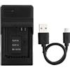 Norifon SLB-11A USB Caricatore per Samsung CL65, CL80, EX1, HZ25W, HZ30W