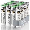 Mspalocell Batteria al litio AAA 1,5 V 1300 mWh, stampa Tiger e con luce di ricarica, batterie AAA ricaricabili a bassa autoscarica da 1500 cicli, confezione da 16 batterie con scatola batteria