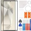 swark Set di ricambio per display in vetro frontale da 6,8, compatibile con Galaxy S24 Ultra SM-S928B con OCA (No LCD Screen and Touch Digitizer) con set di attrezzi inclusi
