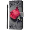 Nodigao per Honor 400 Smart Cover a Libro Pelle PU Portafoglio Magnetica con Disegni Animale Motivo Antiurto Case Flip Silicone Bumper Belle Kawaii Custodia - Rosa