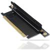 GINTOOYUN Pci-E 16x Riser Card, PCI Express 3.0 16X Cavo di prolunga 90 gradi ad alta velocità Riser Card -20 mm
