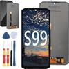 Yuxyiony Nuovo Schermo di Ricambio Per DOOGEE S99 Display LCD Riparazione Dello Schermo e Strumento di Ricambio Accessori