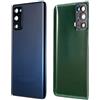 Generico Ricambio Copri Batteria compatibile con Samsung Galaxy S20 FE 4G G780 G780F / S20 FE 5G G781 G781F Posteriore Back Cover Retro Scocca in plastica + lente Cornice + Biadesivo (Dark Blue)