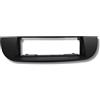 Audioproject A483 - Mascherina autoradio 1 DIN per Fiat 500 C 2007-2015, colore grigio scuro