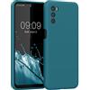 kwmobile Cover per Motorola Moto G31 / Moto G41 Custodia - Back Case per Smartphone in Silicone TPU - Protezione Gommata - petrolio