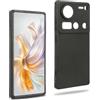 REY Cover in Gel TPU Nera per ZTE Nubia Z70 Ultra, Ultra Sottile 0,33 mm, Morbido Flessibile, Custodia Silicone