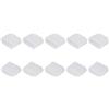 Futheda 10 pz Silicone USB 3.1 Tipo C Maschio Interfaccia Porta Tappo Tappo Tappo Anti Polvere Protezione Trasparente