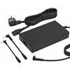 Ruilezyo 180W 20V 9A Alimentatore Caricatore per Katana 17 15 GF65 GF76 GF75 GF63 GF66 GF76 GF62 GF75 GS65 GS75 GS73 GS70 GS63 GE62 GE70 WS66 WS75 GT70 GT60 Gaming Laptop Power Adapter (7.4/5.5/4.5mm)