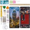 Gadget Troops Kit di ricambio per display LCD (senza impronte digitali) per Huawei P30 PRO VOG-L09, VOG-L29, VOG-L04 (nero)