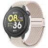 GIOPUEY Cinturini Magnetica Compatibile con COROS Pace 3, Cinturino in Morbido Nylon Intrecciato [Unisex] [Traspirante] - Beige