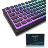 LQXQ Pudding Keycaps,165 Tasti PBT Keycaps Set QWERTY di personalizzati, profilo OEM dei tasti ANSI US Layout, Compatibilità universale per 100%, 75%, 65%, 60% Tastiera, Nero (ISO non supportato)