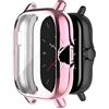 KUTEWEU Cover Compatibile con Huami Amazfit GTS3 Custodia, TPU Silicone Protettivo Case Skins Copertura Resistente Shell, Watch Shell per Amazfit GTS 3 Smart Wstch (2 Pezzi Rosa)