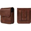 MOTALER Custodia Porta Cellulare Portafoglio Uomo Compatibile con Samsung Galaxy Z Flip 5/4/3 5G, Fondina Sacchetto da Clip Cintura Pelle Borsello Compatibile con Huawei P50 Pocket/Razr 5G/Razr 40 50 Ultra