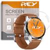 REY Pack 3X Pellicola salvaschermo per Universale per Orologio 43 MM, Pellicole salvaschermo Vetro Temperato 9H+, di qualità Premium ¡¡¡ Misurare Prima di Acquistare !!!