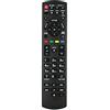 Alltro Telecomando di ricambio adatto per Panasonic TV TX-L39EN63 | TX-L39ES61 | TX-L39EW6 | TX-L39EW6K | TX-L39EX64 | TX-L42E6B | TX-L42E6BK | TX-L42E6E | TX-L42E6EK | TX-L42E6EK |