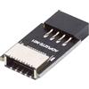 NFHK Adattatore di prolunga maschio USB 3.1 da presa a USB 3.1 tipo E a USB 2.0 9 pin 10 pin scheda madre header maschio