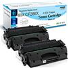 ASEKER 80X CF280X 80A CF280A Toner di Cartuccia Compatibile per HP M401a