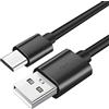 Aiivioll Cavo di ricarica USB di ricambio USB-C compatibile con cuffie wireless Sony WH-1000XM5 WH/WF-1000XM3 WH/WF-1000XM4 WH-H910N WH-CH510 WH-XB910N senza fili antirumore (100 cm/nero)