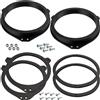 Aerzetix | Kit 2 adattatori per altoparlanti Ø165 mm | portiere anteriori | compatibile con Renault Trafic