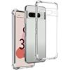 REY Cover in Gel TPU Anti-Shock per Google Pixel 7 PRO, Morbido Silicone Custodie Protettivo Case, Anti-Scratch, Protettiva Sottile Back Cover