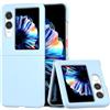 GIOPUEY Cover Compatibile con Nubia Flip 2, Materiale PC Rigido Custodia, Comodo e Liscio al Tatto Case，Antiurto, Anti-Impronta - Blue