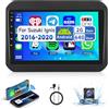 podofo 2G&64G 9 Autoradio Android per Suzuki Ignis 2016-2020 con Carplay Android Auto,Touchscreen Bluetooth HIFI/RDS/FM Radio+Wifi Navi/Telecamera posteriore AHD/CANBUS