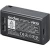 Godox Batteria di ricambio VB30 con porta di tipo C per V1Pro V1, batteria al litio da 7,2 V/2980 mAh per flash Speedlite serie V1ProC V1ProS V1ProN V1S V1C V1N V1F V1O V1P V860III